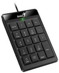 Genius NumPad 110 Klávesnice, numerická, drátová, slim design, USB, černá