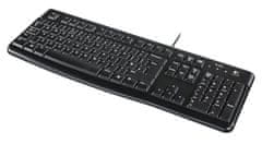 Logitech K120/Drátová USB/CZ-SK layout/Černá