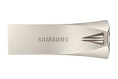 Samsung BAR Plus/256GB/USB 3.2/USB-A/Champagne Silver