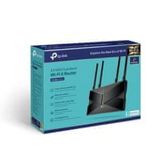TP-Link WiFi router Archer AX1800 WiFi 6 AP, 4 x GLAN, 1x GWAN, 574Mbps 2,4/ 1201Mbps 5GHz, OneMesh