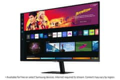 Samsung Smart Monitor/M7/32"/VA/4K UHD/60Hz/4ms/Black/2R