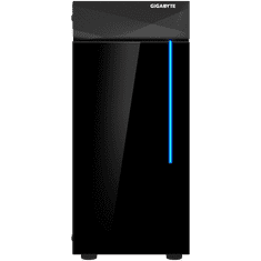 Gigabyte AORUS C200/Midi Tower/Transpar./Černá