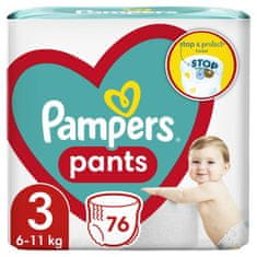 Pampers Active Baby Pants Kalhotkové pleny vel. 3 (76 ks plen) 6-11 kg