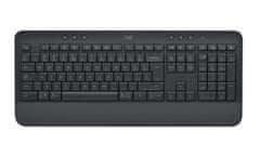 Logitech K650/Bezdrátová USB + Bluetooth/CZ-SK layout/Černá