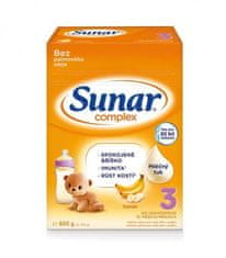 Sunar Complex 3 Mléko batolecí Banán 600 g