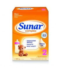 Sunar Complex 2 Mléko pokračovací 600 g