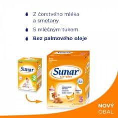 Sunar Complex 3 Mléko batolecí Banán 600 g