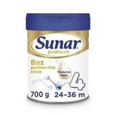 Sunar Premium 4 Mléko kojenecké 700 g