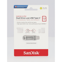 SanDisk Ultra Dual Drive Luxe USB Type-C 256 GB