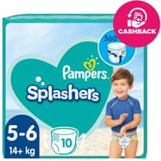 Pampers Kalhotky plenkové do vody Splashers vel.5 (10 ks) 12-17 kg