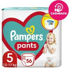 Pampers Pleny kalhotkové Active Baby Pants vel. 5 (56 ks) 12-17 kg