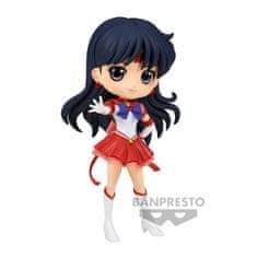 BANPRESTO Pretty Guardian Sailor Moon Cosmos the Movie Eternal Sailor Mars ver.A Q posket figure 14cm 