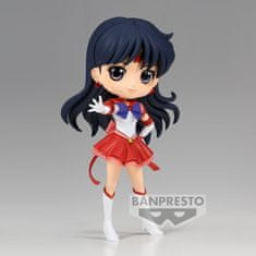 BANPRESTO Pretty Guardian Sailor Moon Cosmos the Movie Eternal Sailor Mars ver.A Q posket figure 14cm 