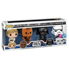 Funko POP pack 4 figures Star Wars New Classics Exclusive 