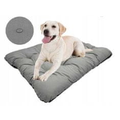 AIO FACTORY Prestige Dog Pillow, Voděodolný pelíšek pro psy 120x80 cm - šedý