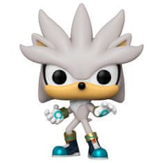 Funko POP figurka Sonic 30th Anniversary Silver the Hedgehog 