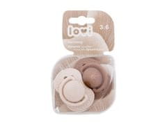 LOVI Lovi - Harmony Dynamic Soother Girl 3-6m - For Kids, 2 pc 