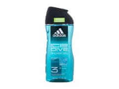 Adidas Adidas - Ice Dive Shower Gel 3-In-1 New Cleaner Formula - For Men, 250 ml 