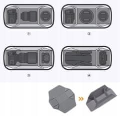 K&F Concept Fotobrašna Kufr Sáček Pouzdro na fotoaparát Kameru Telefon K&F 10L