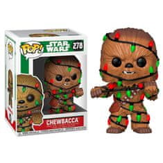 Funko POP figurka Star Wars Holiday Chewie se světly 