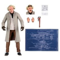 NECA Figurka Back to the Future Doc Brown Ultimate 18cm 