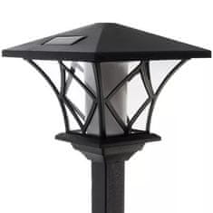 MG Garden Lamp solární lampa, černá