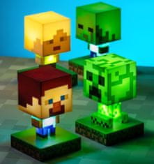 OEM Dekorativní svítící plastová figurka Minecraft: Alex (výška 10 cm)