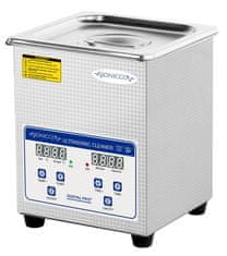 Enzo Ultrazvuková Vana Pro Mytí 2L Kosmetický Sterilizátor Pro Čištění Součástí Sonicco Ultra-010S-C