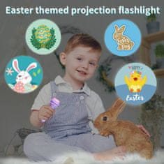JOJOY® Hvězdný projektor, Dětská lampa, Dětský Světelný projektor, Dětský projektor s 32 různými vzory zvířat a rostlin (11,5 × 4,3 cm) | BEAMIE