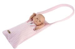 Guca 946 NEW BORN HOLČIČKA - realistická panenka miminko s celovinylovým tělem - 25 cm