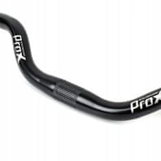 PROX Alumíniový řídítka Prox pro kola, 640mm / 25,4mm / 485g, černá