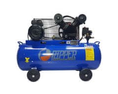 Ripper Kompresor olejový dvoupístový 100 l, 2,2 kW, 230 V 