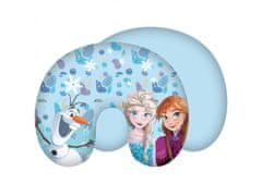 sarcia.eu Disney Frozen Ledové království Cestovní polštář croissant 28x33 cm OEKO-TEX 
