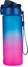 Oxybag Láhev na pití OXY Click 600 ml OXY Ombre Purple-Blue