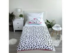 sarcia.eu DISNEY 101 Dalmatians Ložní souprava, bavlněné ložní prádlo pro děti 100x135 cm, OEKO-TEX 