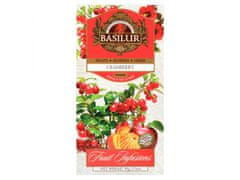 sarcia.eu BASILUR Fruit Infusions Ovocný čaj bez kofeinu s brusinkovou a citronovou příchutí 25x2g x3