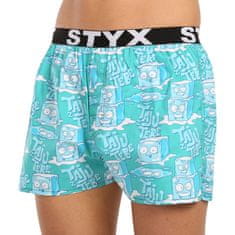 Styx 3PACK pánské trenky art sportovní guma vícebarevné (3B16347) - velikost XXL