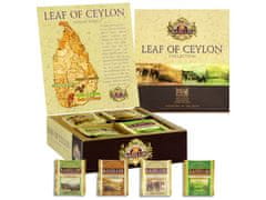 Basilur BASILUR Leaf of Ceylon - Směs černých a zelených čajů v sáčcích 