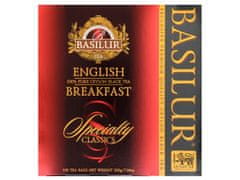 Basilur BASILUR English Breakfast - Černý čaj v sáčcích, 100x2g x1