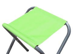 Aga Kempingová skládací židlička Zelená