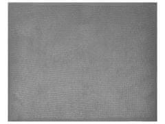 Beliani Bavlněný přehoz na postel 150 x 200 cm šedá ILEN