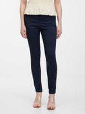 Orsay Tmavě modré skinny fit kalhoty ORSAY M