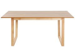 Beliani Jídelní stůl 180 x 95 cm světlé dřevo CAMDEN