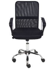 Beliani Kancelářská židle Černá BEST