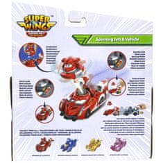 Alpha Group Super Wings Jett Rotační Set s vozidlem