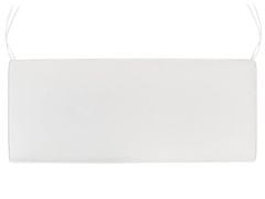 Beliani Sedací polštář na lavičku 108 x 45 cm bílý SOVANA