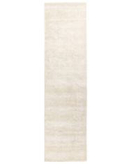 Beliani Viskózový koberec 80 x 300 cm světle béžový GESI II
