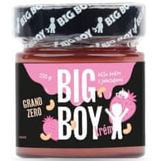 Big Boy Grand Zero jahoda - Kešu krém s jahodami 220 g 