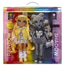 MGA Rainbow High Fashion panenka 2-pack Sunny & Luna