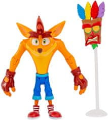 Head Crash Bandicoot figurka s maskou - 11cm